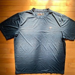 AriatTek Heat Series Blue Tee Shirt Size L